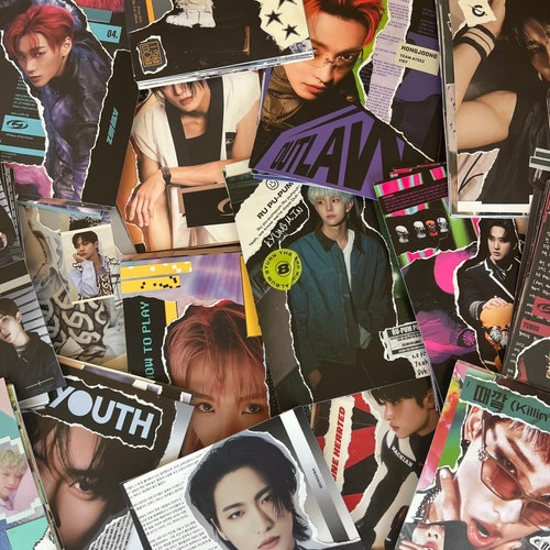 clazziquai project k-pop CD9枚セット　韓国 Mixed Group Kpop Collage/deco Collage/binder Collage - Etsy