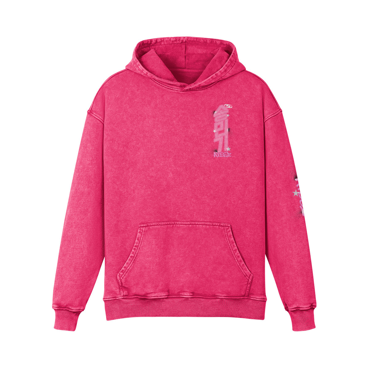 Pink Mingi Hoodie - Ateez - Etsy