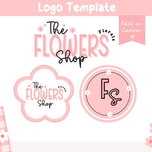 customize 12,310+ pink logo templates online - canva... Logo Design Template, Editable in Canva Floral Pink Logo Design for ...