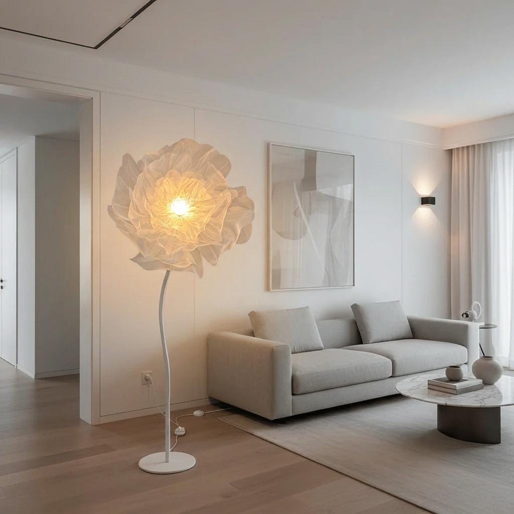 Giant flowers lamp - Etsy 日本