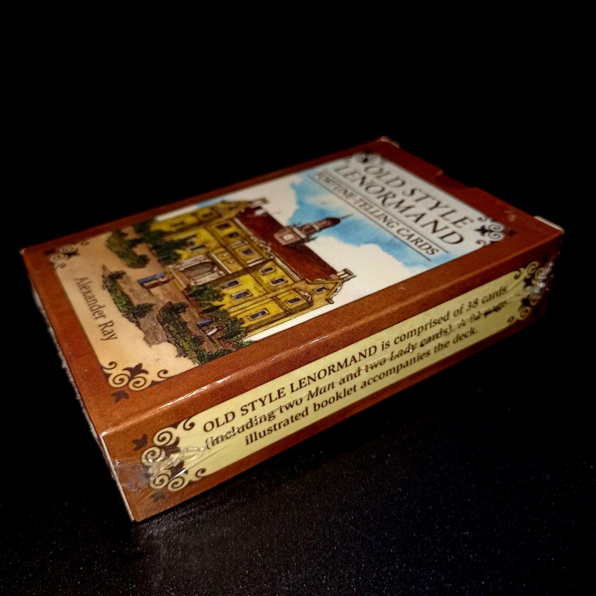 Old Style Lenormand Cards, Fortune Telling Deck (english