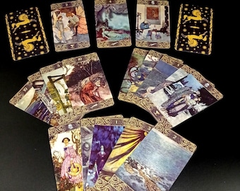 Dulac Tarotkarten, 78-Karten-Deck, Orientalische Märchen
