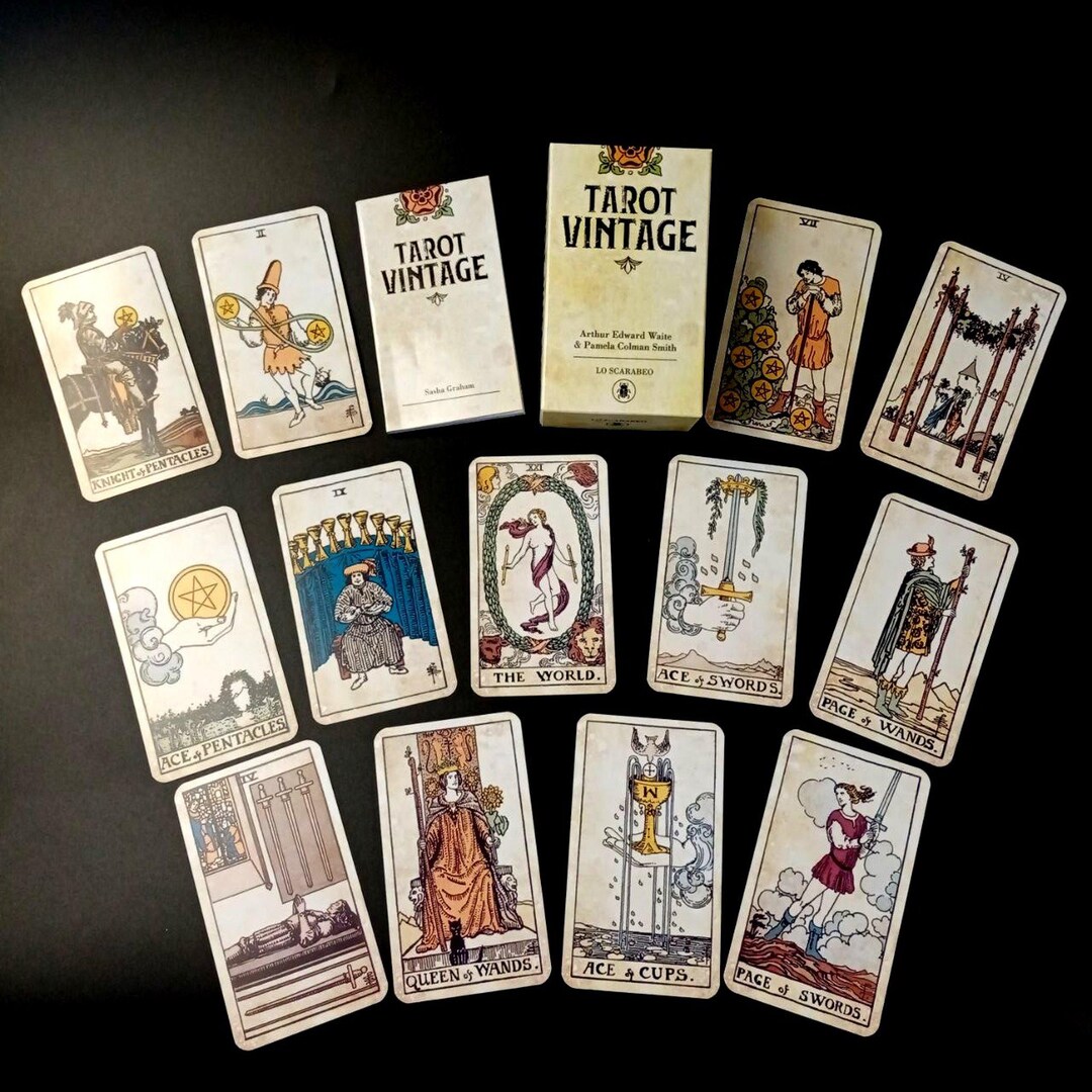 mini Pam's vintage tarot／パムズ・ヴィンテージタロット Pam's Vintage Tarot