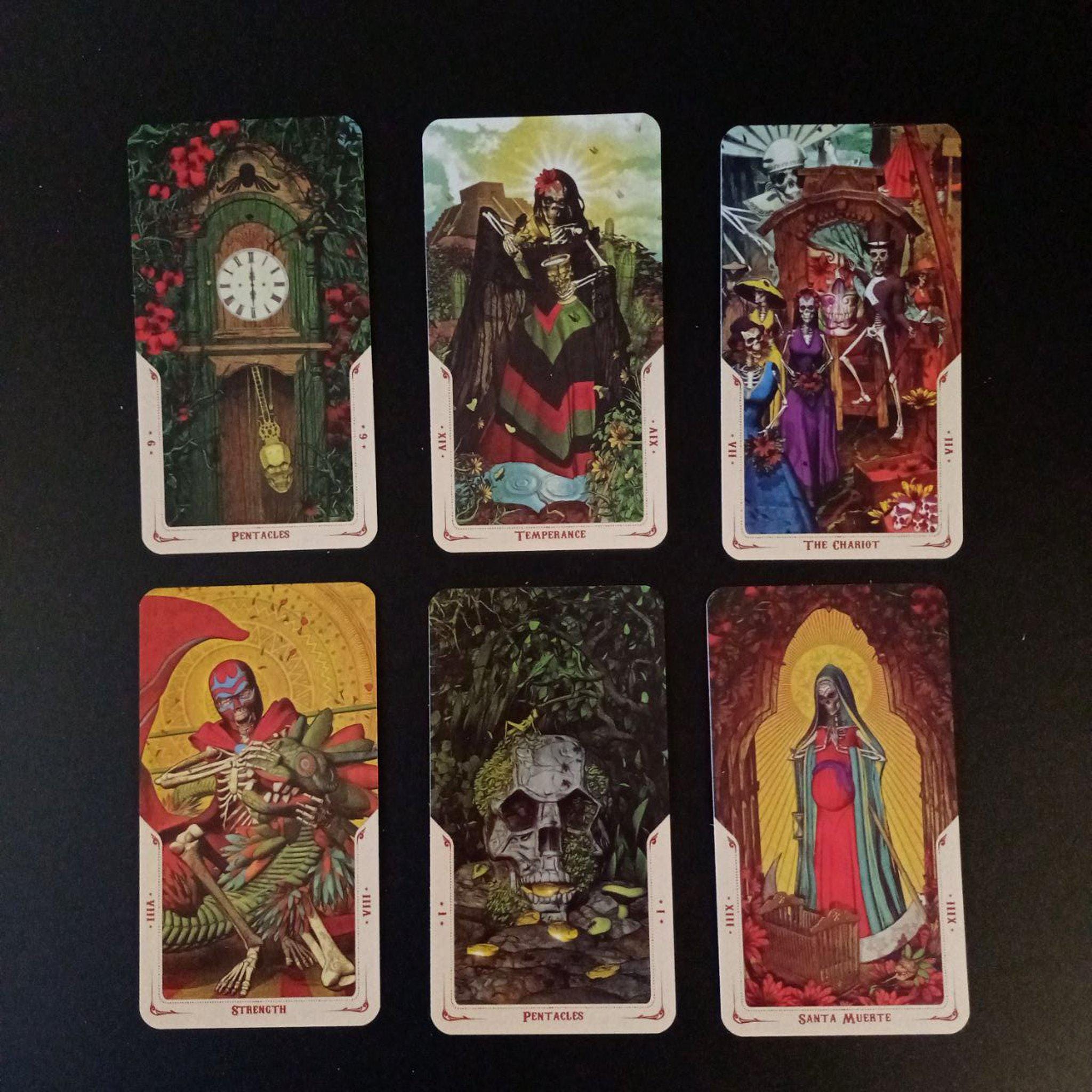 Santa Muerte Tarot Cards: Holy Death Deck, 78 Cards + Guidebook - Etsy