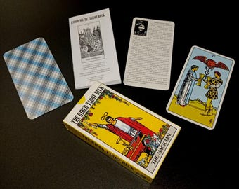 Rider Waite Tarot Deck with Guidebook