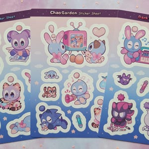 Chao Garden Sticker Sheets