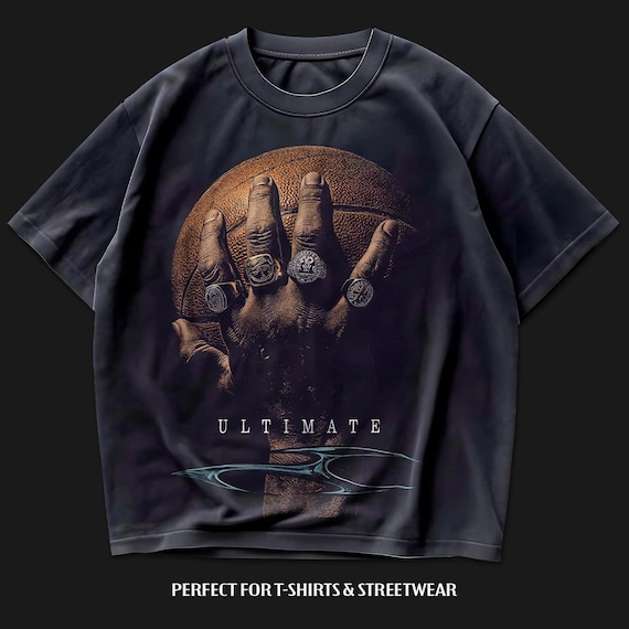 Basketball – T-Shirt Design PNG, Streetwear Graphic, DTF Print File, High Resolution PNG, Transparent Background, Printable Shirt Design