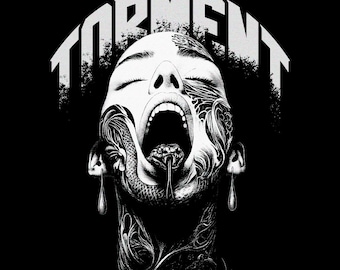 T-Shirt Design PNG, Streetwear Graphic, DTF Print File, High Resolution PNG, Transparent Background, Printable Shirt Design