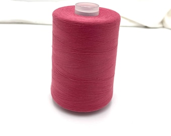 Dusty Red Rose Thread, Sewing Thread Destash, Pink Thread, Gift for Quilter, Gift for Sewer, Gift for Sewist, Crafty Gifts for Mothers Day