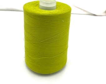 Green Thread, Sewing Thread Destash, Lime Green Thread, Gift for Quilter, Gift for Sewer, Gift for Sewist, Crafty Gifts for Mothers Day