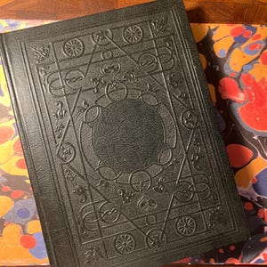 XL Halloween Junk Journal Note book / Sketchbook/ scrapbook