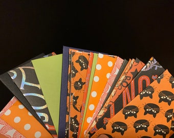 Mini Halloween Note Cards 25 ct