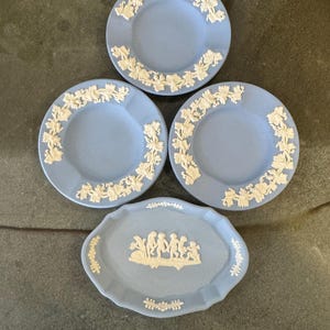 Wedgwood England Jasperware trinket dishes