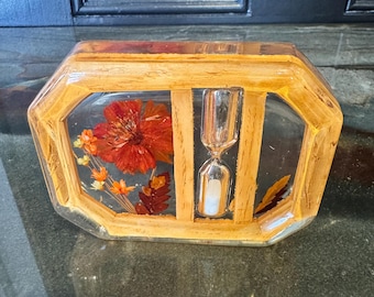 Minuteur d'oeufs Lucite MCM vintage