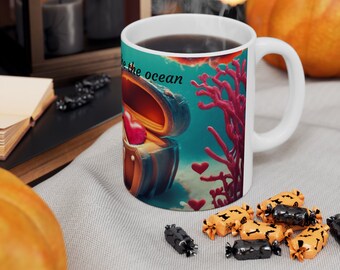 Ocean Love Ceramic Mug 11oz