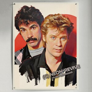 Hall Oates Poster - Etsy