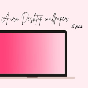 Aura Laptop Aesthetic Wallpapers | Macbook Background Bundle (5 Pack)