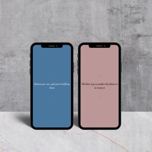 Motivational Phone Wallpaper Set – Good Vibes | Minimal Aesthetic