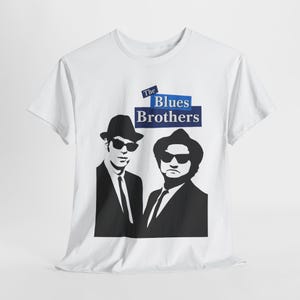 Maglietta dei Blues Brothers, Music Lovers Gift, Vintage Style Tee, The Blues Brothers, T-shirt Blues Brothers