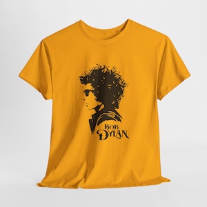 Bob Dylan T-Shirt, Vintage Style Music Lover Gift