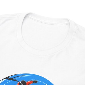 Snowboard T Shirt Ride The Frost, Snowboarding Tee, Winter Sports Shirt, Mountain Graphic Tee, Snowboard Gift, Ski Apparel image 7
