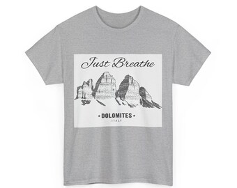 T-shirt Dolomiti, Basta Respirare