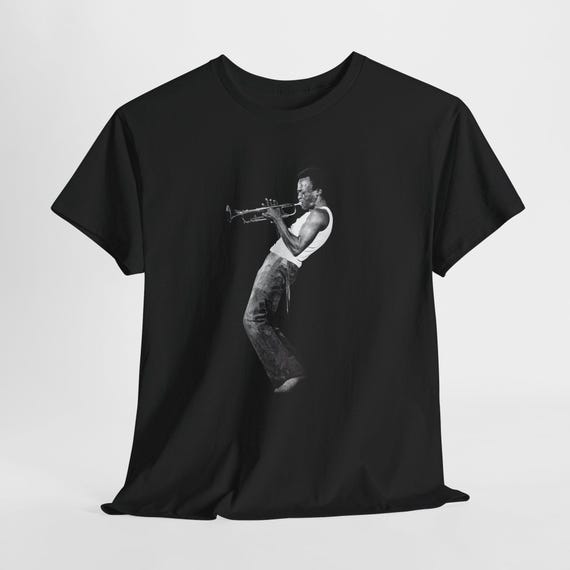 Miles Davis T-Shirt: Jazz Trumpet Player Tee