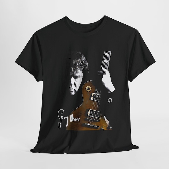 Gary Moore Tee, Vintage Style Rock N Roll Shirt - Etsy