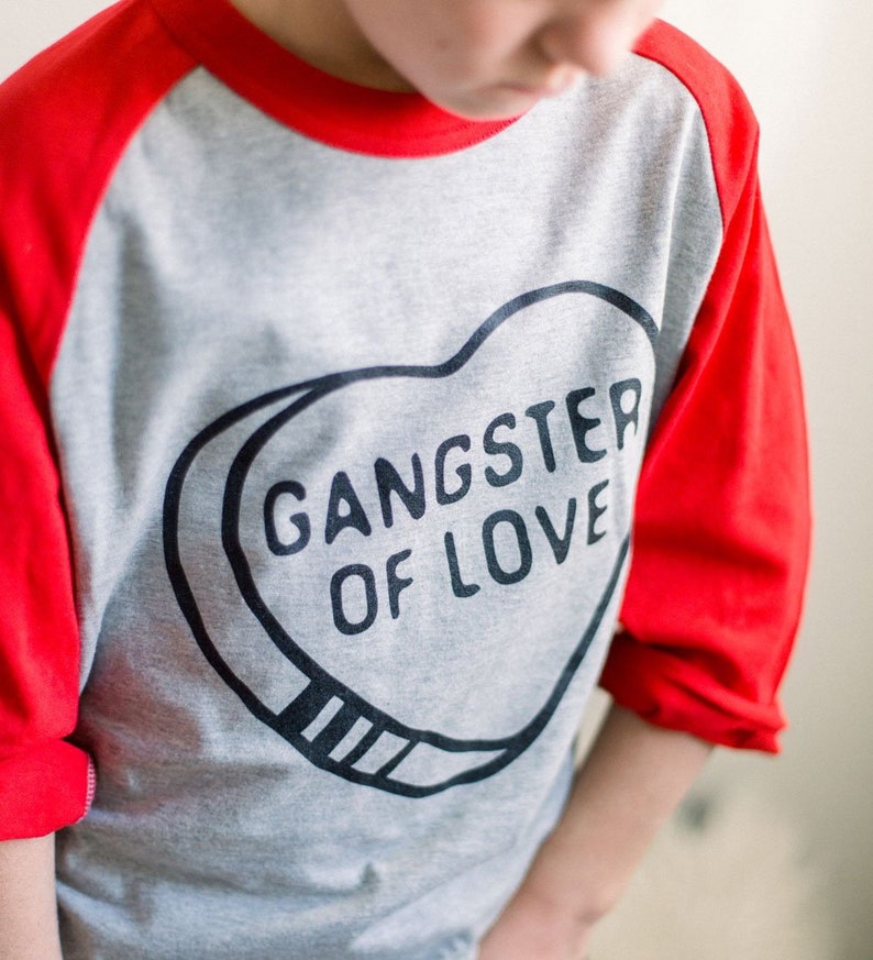 Youth Unisex girl of  Style Tee, Valentines Love for Children\u0027s Vday T-Shirt, or Day Gift Gangster Baseball Funny TShirt Valentines Day boy