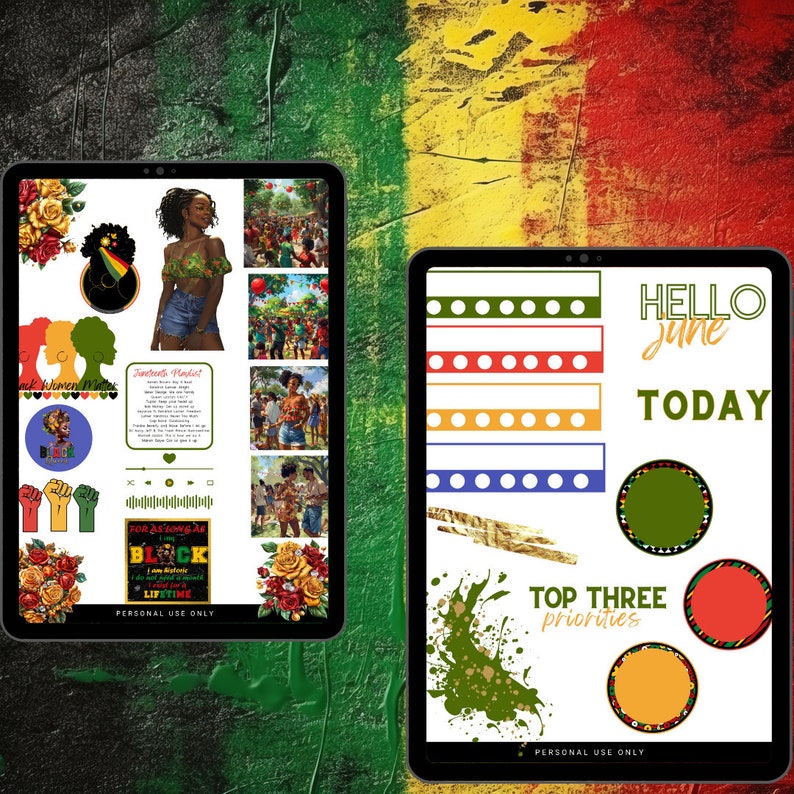 Juneteenth Sticker Set - Etsy