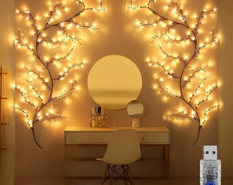 Twilight Willow: 96LEDs Bendable Vine Lights