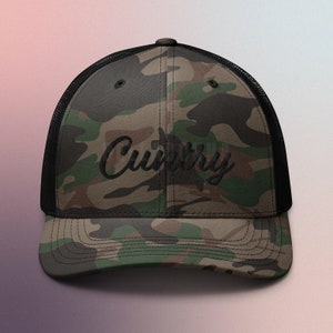 Gorra de camionero con estampado de camuflaje Cuntry, estilo sureño, estilo camionero, gorra retro, snapback, parte trasera de malla, gorra de béisbol