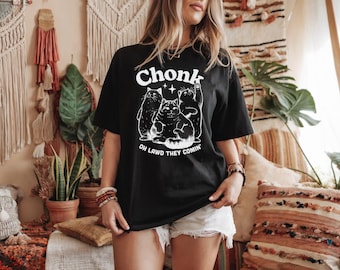 Camiseta vintage de gato gordo kawaii: divertida camiseta con meme de gatito gordo