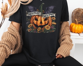 Camiseta de Halloween "Mais Doce, Mais Assustadora", da Comfort Colors.