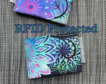 Credit Card Holder - Credit Card Wallet Women - Minimalist Wallet -Business Card Holder Wallet-Slim Wallet Women-RFID Theft Protection