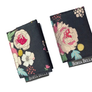 Tarjetero - Cartera para tarjetas de crédito - Cartera minimalista - Tarjetero - Cartera fina para mujer - Protección antirrobo RFID