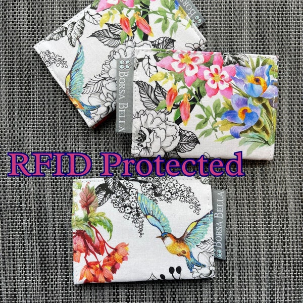 Credit Card Holder - Credit Card Wallet Women - Minimalist Wallet -Business Card Holder Wallet-Slim Wallet Women-RFID Theft Protection