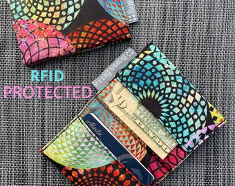 Credit Card Holder - Credit Card Wallet Women - Minimalist Wallet -Business Card Holder Wallet-Slim Wallet Women-RFID Theft Protection