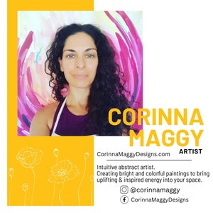 About the artist, Corinna Maggy