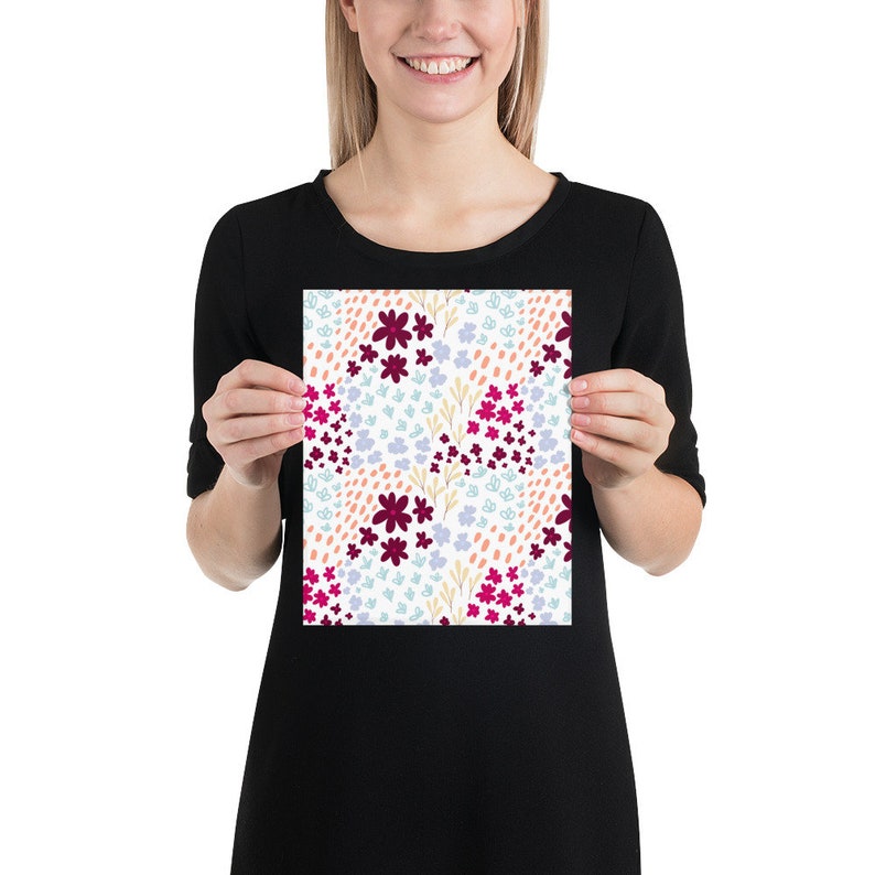 Flourish - Colorful Floral Art Print