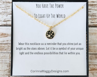 Graduation gift Mother's Day gift or perfect gift for daughter, symbolizing empowerment and limitless potential. Mothers Necklace