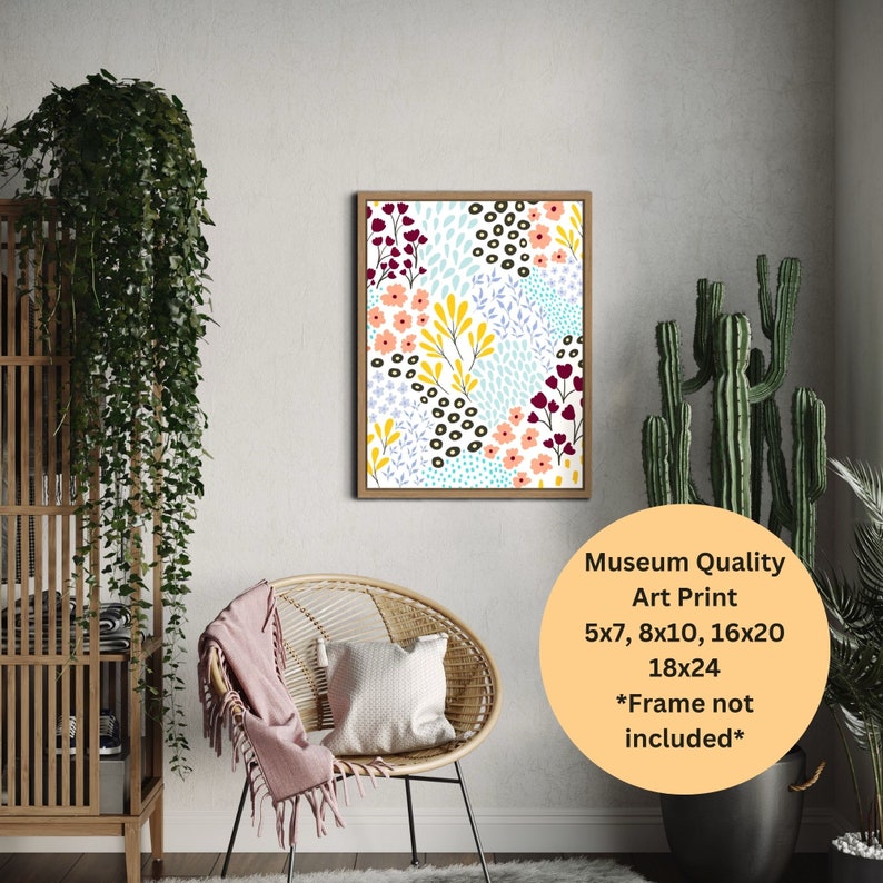 Experience the beauty of spring in your home with our museum-quality print titled "Renew." Made on thick matte paper, this art piece is available in sizes 5x7, 8x10, 16x20, and 18x24, adding a pop of color and vibrancy to any room.