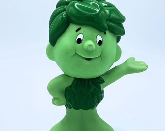 Vintage 1996 Jolly Green Giant Little SPROUT Vegetable Promo Doll Toy Figurine