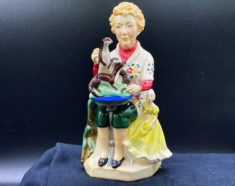 Vintage Kevin Francis Peggy Davies Keramik Toby Jug Limited Edition #346/500