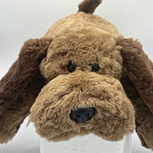 Vintage 1994 Ty Elvis Floppy Hound Dog Plush Stuffed Animal Toy / Brown image 1