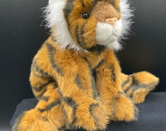 Vintage 1997 Beanie Buddies Bengal Tiger Cub Plush Stuffed Animal Toy 10 inch