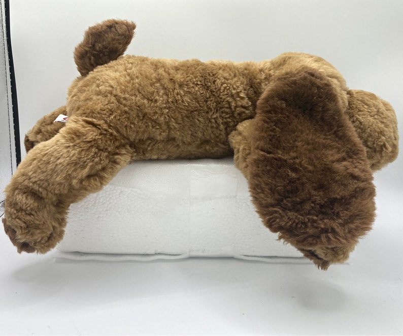 Vintage 1994 Ty Elvis Floppy Hound Dog Plush Stuffed Animal Toy / Brown image 3