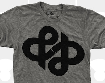 Typography Shirt Ampersand, & Ampersand Infinity Men Shirt, Gifts for Him, Typography Shirt, Hipster Men, Gift for Men, Gift for Husband