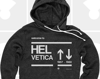 Helvetica - Unisex Hoodie