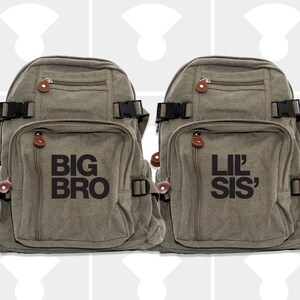 Boys Backpack Big Brother Little Brother Diaper Bag Etsy